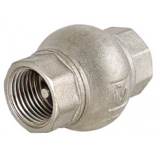 Обратный клапан пружинный Ø1" внутр.р. (латунный золотник) VALTEC (8/96) Обратный клапан пружинный Ø1" внутр.р. (латунный золотник) VALTEC (8/96)