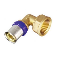 Уголок пресс внутренняя резьба Ø16х1/2" TIM (25/200) Уголок пресс внутренняя резьба Ø16х1/2" TIM (25/200)