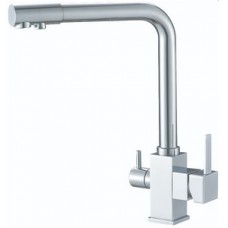 Смеситель для кухни лат. на гайке биканальный излив G-LAUF GEP18-A076 Смеситель для кухни лат. на гайке биканальный излив G-LAUF GEP18-A076