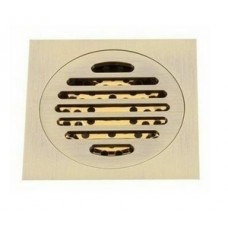 Трап внутр. канал. вертикальный 100х100 метал. решетка "Бронза" Ø50 GAPPO Трап внутр. канал. вертикальный 100х100 метал. решетка "Бронза" Ø50 GAPPO