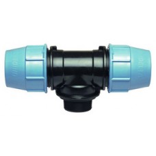 Тройник комб. нар.р. ПНД Ø40х1" UNIDELTA Тройник комб. нар.р. ПНД Ø40х1" UNIDELTA