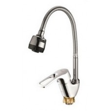 Смеситель для кухни цинк на гайке гибкий излив G-LAUF 8G4-E181 (1/10) Смеситель для кухни цинк на гайке гибкий излив G-LAUF 8G4-E181 (1/10)