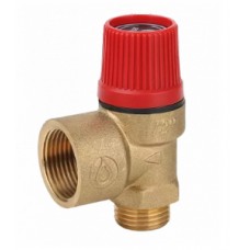 Клапан предохранительный 1,5bar Ø1/2"х3/4" нар./внутр. красный GAPPO Клапан предохранительный 1,5bar Ø1/2"х3/4" нар./внутр. красный GAPPO