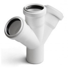 Крестовина внутр. канал. 1 плоск. Ø110x110x110*45° PRO AQUA STILTE Белый (10) Крестовина внутр. канал. 1 плоск. Ø110x110x110*45° PRO AQUA STILTE Белый (10)