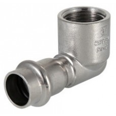 Уголок INOX-PRESS пресс/внутр. Ø22х3/4"*90° VALTEC (5/70) Уголок INOX-PRESS пресс/внутр. Ø22х3/4"*90° VALTEC (5/70)