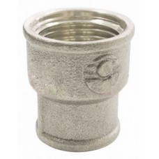 Муфта перех. Ø1/2"х3/4" никель VALFEX (120/10) Муфта перех. Ø1/2"х3/4" никель VALFEX (120/10)