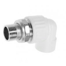 Уголок комб. разб. для радиатора нар.р. PP-R Ø20х1/2" VALFEX Белый (25/100) Уголок комб. разб. для радиатора нар.р. PP-R Ø20х1/2" VALFEX Белый (25/100)