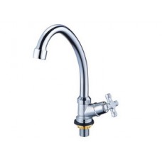 Смеситель для кухни цинк на гайке моно средн.излив SOLONE JIK1-A102-A Смеситель для кухни цинк на гайке моно средн.излив SOLONE JIK1-A102-A