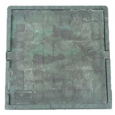 Люк полимерный квадрат Ø700 15кН 1,5т зеленый Люк полимерный квадрат Ø700 15кН 1,5т зеленый