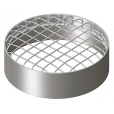 Наконечник Ø80 белый аллюминий KRATS Наконечник Ø80 белый аллюминий KRATS