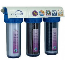 Фильтр трёхступенчатый обезжелез. кран №3 3И ГЕЙЗЕР Фильтр трёхступенчатый обезжелез. кран №3 3И ГЕЙЗЕР