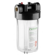 Корпус магистр. фильтра 10"BB Ø1" прозрачный лат. встав. ГЕЙЗЕР Корпус магистр. фильтра 10"BB Ø1" прозрачный лат. встав. ГЕЙЗЕР