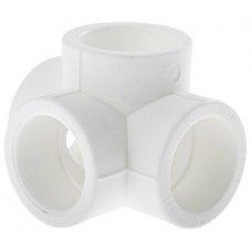 Крестовина PP-R двухплоскостная Ø25 VALTEC Белый (10/140) Крестовина PP-R двухплоскостная Ø25 VALTEC Белый (10/140)