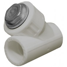 Фильтр косой PP-R внутр./внутр. Ø32x1" VALFEX Серый (10/20) Фильтр косой PP-R внутр./внутр. Ø32x1" VALFEX Серый (10/20)