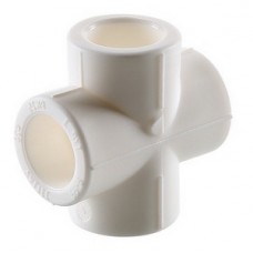 Крестовина PP-R Ø40 VALTEC Белый (5/45) Крестовина PP-R Ø40 VALTEC Белый (5/45)