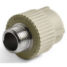 Муфта комб. нар.р. PP-R Ø25х3/4" PRO AQUA Серый (10/100) Муфта комб. нар.р. PP-R Ø25х3/4" PRO AQUA Серый (10/100)