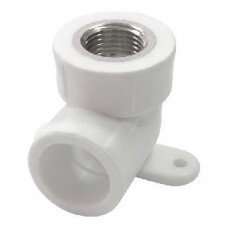 Уголок комб. с креплением внутр.р. PP-R Ø20х1/2" VALFEX PRO Белый (20/80) Уголок комб. с креплением внутр.р. PP-R Ø20х1/2" VALFEX PRO Белый (20/80)