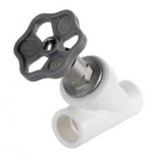 Вентиль регулирующий PP-R Ø32 VALTEC Белый (5/35) Вентиль регулирующий PP-R Ø32 VALTEC Белый (5/35)