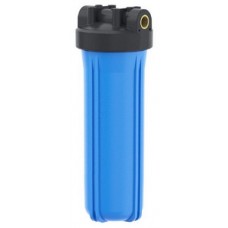 Корпус магистрального фильтра 20"BB Ø1" синий, латунные вставки ГЕЙЗЕР Корпус магистрального фильтра 20"BB Ø1" синий, латунные вставки ГЕЙЗЕР