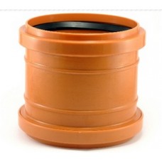 Муфта наруж. канал. ПВХ Ø200