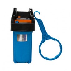 Корпус магистрального фильтра 10"BB Ø1" синий М ДЖИЛЕКС Корпус магистрального фильтра 10"BB Ø1" синий М ДЖИЛЕКС