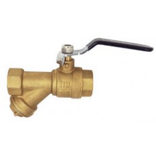 Кран шар. с фильтром Ø1/2" внутр./внутр. ручка TIM (60) Кран шар. с фильтром Ø1/2" внутр./внутр. ручка TIM (60)