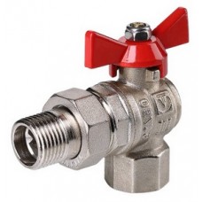 Кран шар. угл. с полусгоном Ø1/2" внутр./нар. VALTEC Base (8/96) Кран шар. угл. с полусгоном Ø1/2" внутр./нар. VALTEC Base (8/96)