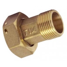 Полусгон с накид. гайкой Ø1/2" TIM (10/120) Полусгон с накид. гайкой Ø1/2" TIM (10/120)