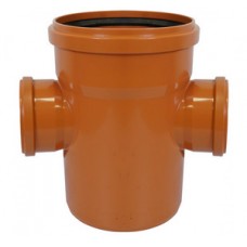 Крестовина наруж. канал. 1 плоск. Ø110x50x50*90° СРП (25)