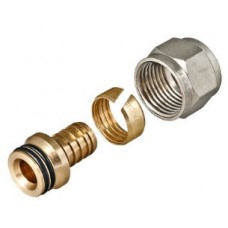 Соединитель коллекторный обжимной для полимерной PEX трубы Ø16х2,0 VALTEC (10/340) Соединитель коллекторный обжимной для полимерной PEX трубы Ø16х2,0 VALTEC (10/340)