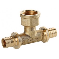 Тройник аксиальный комбинированный внутренняя резьба Ø20(2,8)х1/2"х20(2,8) универсальный VALTEC Тройник аксиальный комбинированный внутренняя резьба Ø20(2,8)х1/2"х20(2,8) универсальный VALTEC