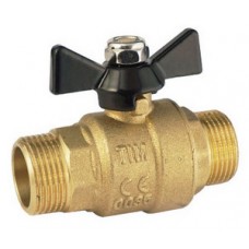 Кран шар. Ø3/4" нар./нар. бабочка TIM (48) Кран шар. Ø3/4" нар./нар. бабочка TIM (48)