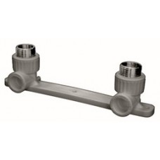 Настенный комплект нар.р. PP-R Ø25х1/2" VALFEX Серый (5/12) Настенный комплект нар.р. PP-R Ø25х1/2" VALFEX Серый (5/12)