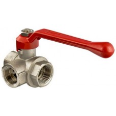 Кран шар. трехходовой T-обр. Ø3/4" внутр.р. VALTEC (4/48) Кран шар. трехходовой T-обр. Ø3/4" внутр.р. VALTEC (4/48)