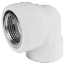 Уголок комб. внутр.р. PP-R Ø20х3/4" VALFEX Белый (20/80) Уголок комб. внутр.р. PP-R Ø20х3/4" VALFEX Белый (20/80)