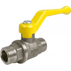 Кран шар. газовый ник. Ø1/2" нар./нар. ручка VALFEX (24/96) Кран шар. газовый ник. Ø1/2" нар./нар. ручка VALFEX (24/96)