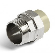 Муфта комб. разб. нар.р. PP-R Ø32х1¼" PRO AQUA Серый (5/20)