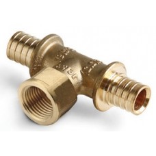 Тройник аксиальный комбинированный внутренняя резьба Ø16(2,2)х1/2"хØ16(2,2) PRO AQUA Тройник аксиальный комбинированный внутренняя резьба Ø16(2,2)х1/2"хØ16(2,2) PRO AQUA