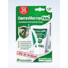 Анаэробный уплотнитель гель зеленый 15г САНТЕХМАСТЕР