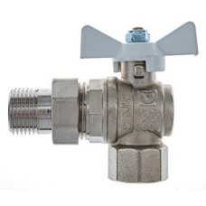 Кран шар. угл. с полусгоном Ø1/2" внутр./нар. белая ручка VALTEC Base (8/96) Кран шар. угл. с полусгоном Ø1/2" внутр./нар. белая ручка VALTEC Base (8/96)