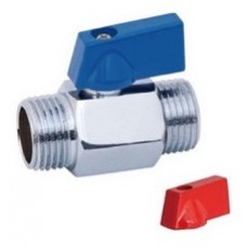 Кран шар. мини Ø1/2" нар./нар. TIM (200) Кран шар. мини Ø1/2" нар./нар. TIM (200)