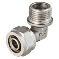 Уголок цанга наружная резьба Ø16х3/4" VALTEC (10/100) Уголок цанга наружная резьба Ø16х3/4" VALTEC (10/100)