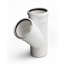 Тройник внутр. канал. Ø160x160*45° PRO AQUA STILTE Белый (4) Тройник внутр. канал. Ø160x160*45° PRO AQUA STILTE Белый (4)