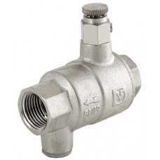 Обратный клапан с дренажем и воздухоотводчиком Ø1/2" внутр.р. VALTEC (10/60) Обратный клапан с дренажем и воздухоотводчиком Ø1/2" внутр.р. VALTEC (10/60)