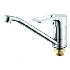 Смеситель для кухни лат. на гайке длин.излив картридж Ø40 G-LAUF 4G4-A181/4G-4181 (1/10) Смеситель для кухни лат. на гайке длин.излив картридж Ø40 G-LAUF 4G4-A181/4G-4181 (1/10)