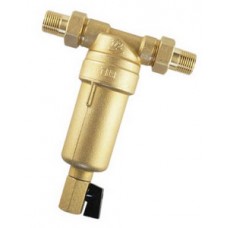 Фильтр промывной для горячей воды Ø1/2" нар./нар. TIM Фильтр промывной для горячей воды Ø1/2" нар./нар. TIM