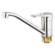 Смеситель для кухни цинк на гайке длин.излив картридж Ø40 G-LAUF 4T4-A180 (1/10) Смеситель для кухни цинк на гайке длин.излив картридж Ø40 G-LAUF 4T4-A180 (1/10)