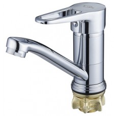 Смеситель для кухни цинк на гайке кор.излив картридж Ø35 SOLONE 4F-B045 (20) Смеситель для кухни цинк на гайке кор.излив картридж Ø35 SOLONE 4F-B045 (20)