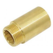 Удлинитель круглый Ø3/4"х30мм латунь TIM (100) Удлинитель круглый Ø3/4"х30мм латунь TIM (100)