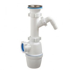 Сифон бутылочный с одним отводом Ø1½"х40мм А-4005 ОРИО (40)